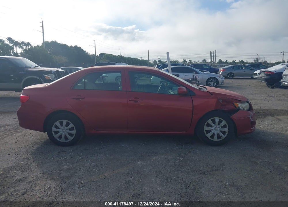 2009 TOYOTA COROLLA LE VIN: JTDBL40EX99028870