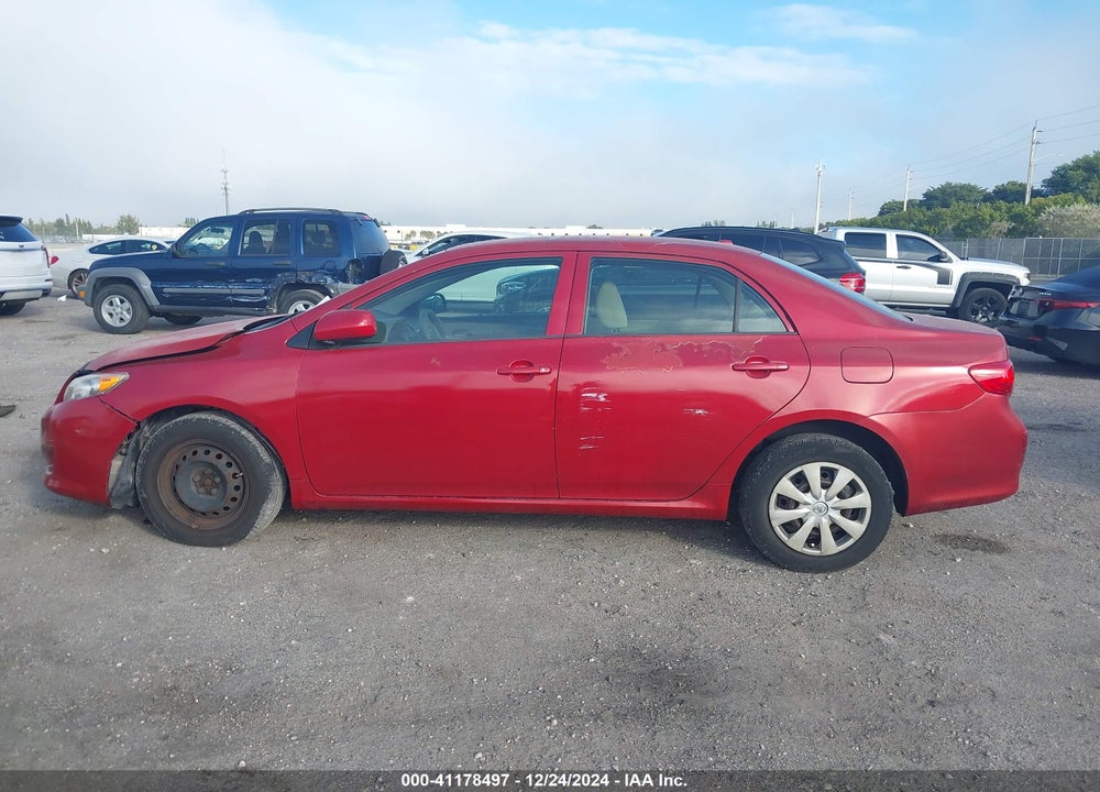 2009 TOYOTA COROLLA LE VIN: JTDBL40EX99028870