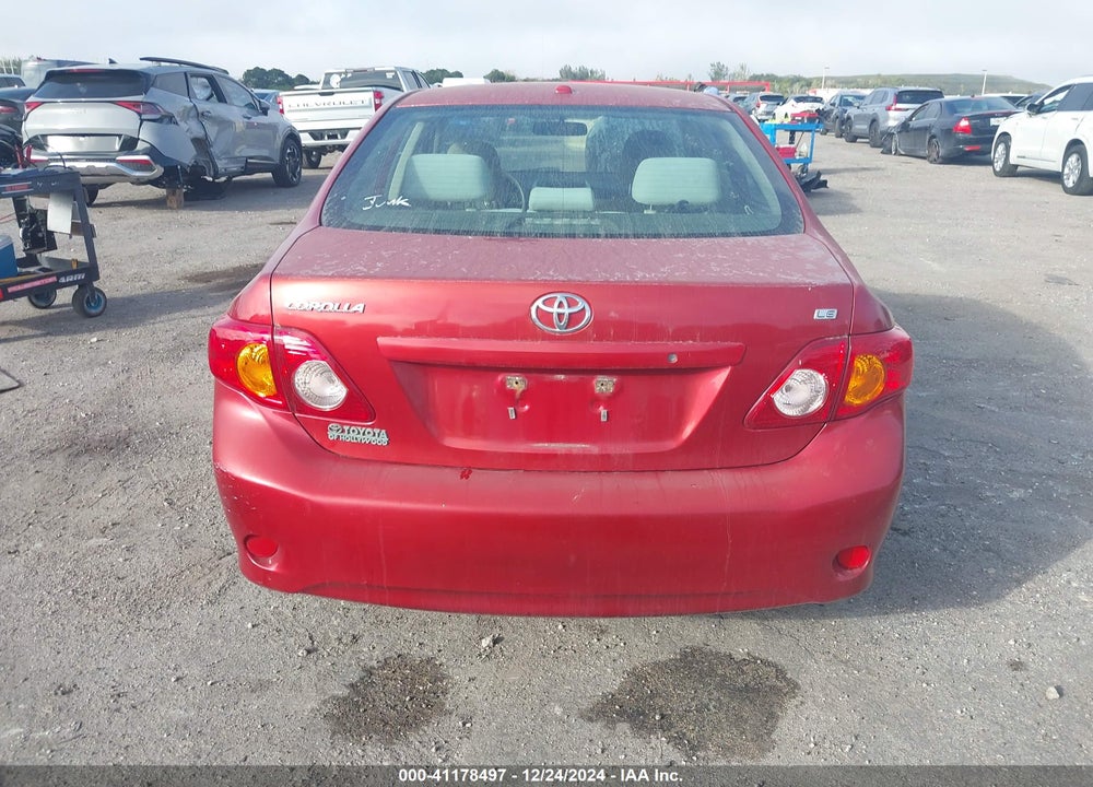 2009 TOYOTA COROLLA LE VIN: JTDBL40EX99028870