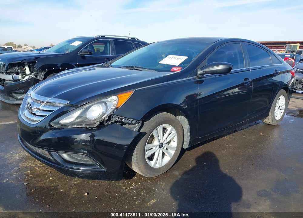 2013 HYUNDAI SONATA GLS VIN: 5NPEB4AC3DH776986