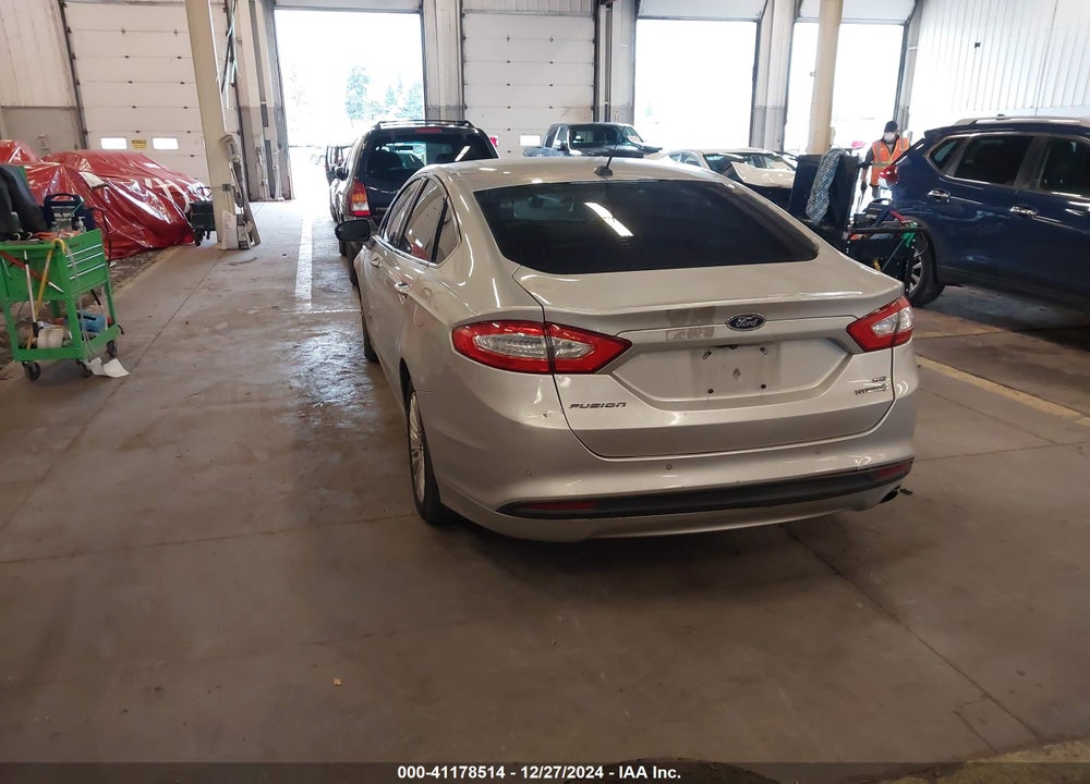 2016 FORD FUSION HYBRID VIN: 3FA6P0LU4GR203946