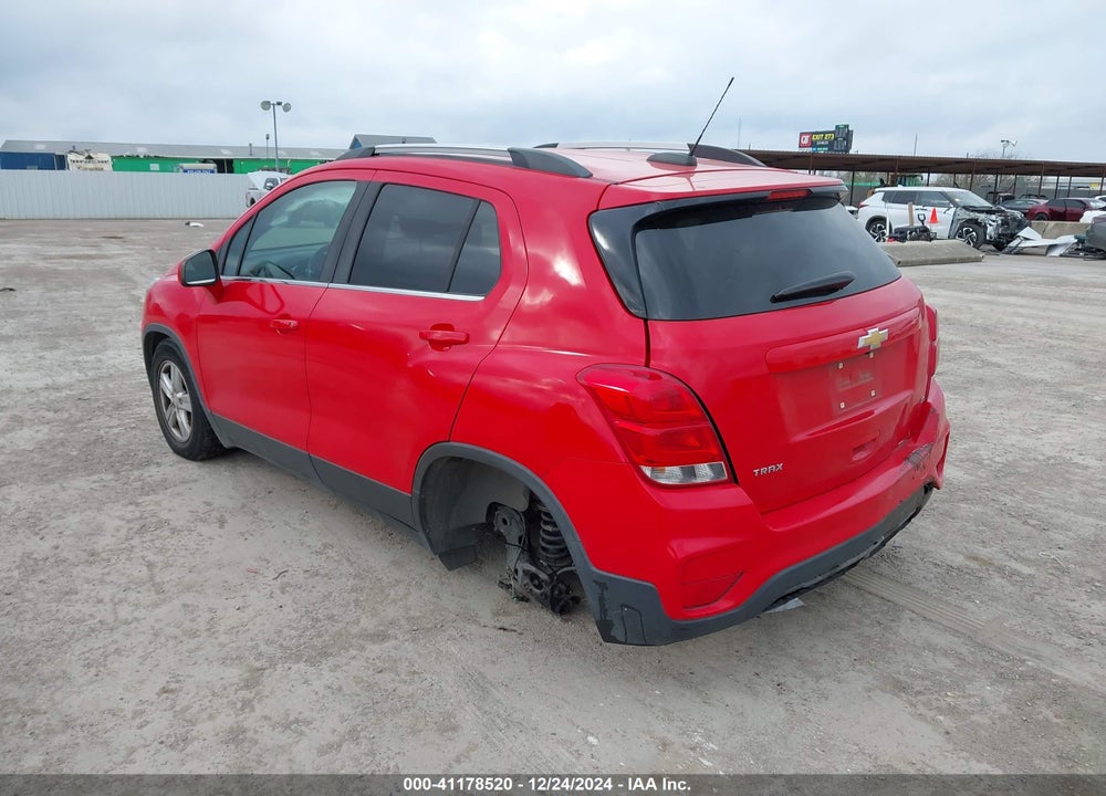 2017 CHEVROLET TRAX VIN: 3GNCJLSB0HL217600