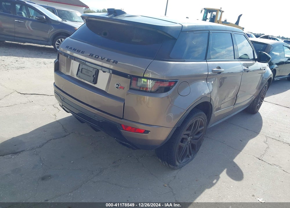 2017 LAND ROVER RANGE ROVER EVOQUE HSE DYNAMIC VIN: SALVD2BGXHH195482