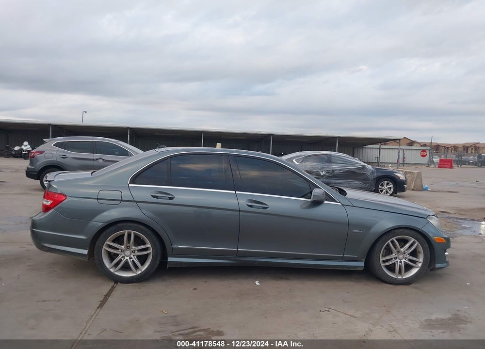 2012 MERCEDES-BENZ C 250 VIN: WDDGF4HB3CR203061