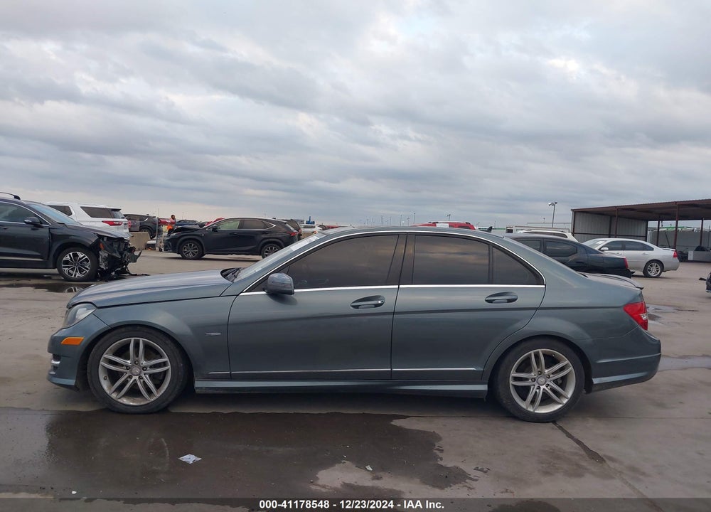 2012 MERCEDES-BENZ C 250 VIN: WDDGF4HB3CR203061