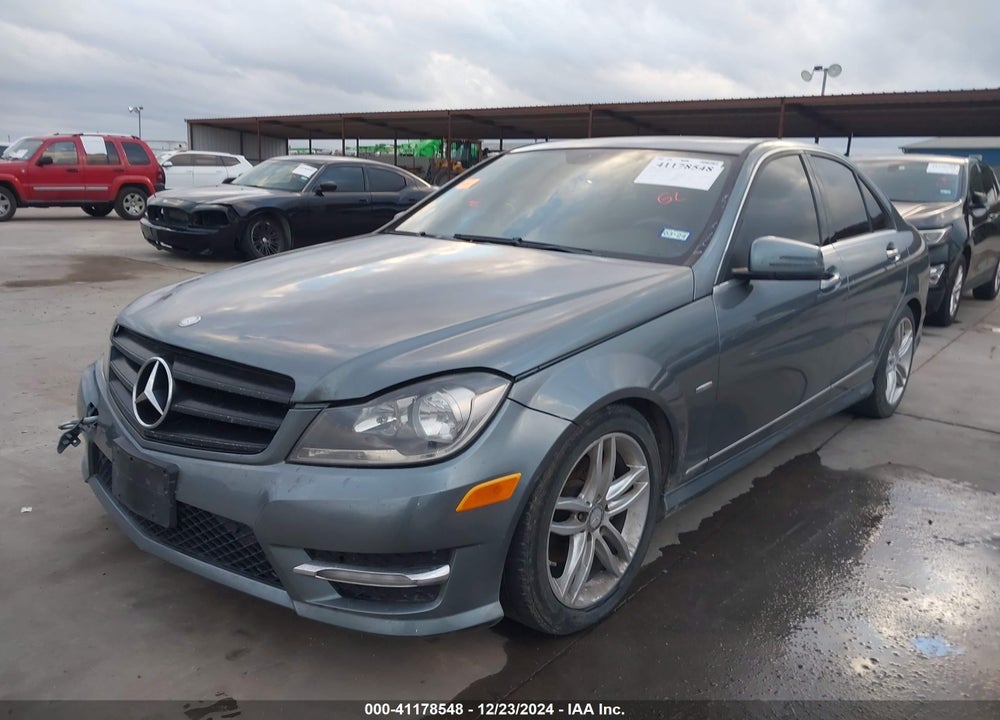 2012 MERCEDES-BENZ C 250 VIN: WDDGF4HB3CR203061