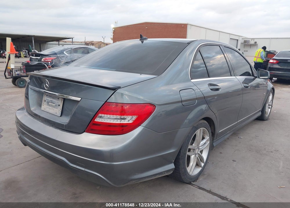 2012 MERCEDES-BENZ C 250 VIN: WDDGF4HB3CR203061