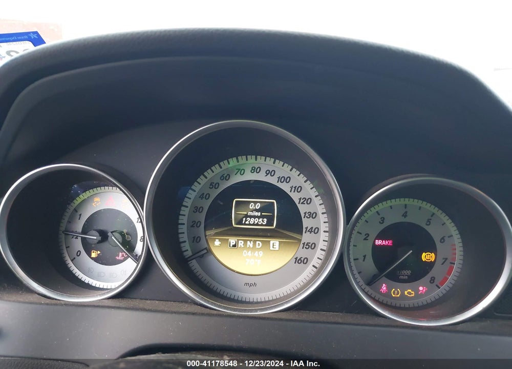 2012 MERCEDES-BENZ C 250 VIN: WDDGF4HB3CR203061