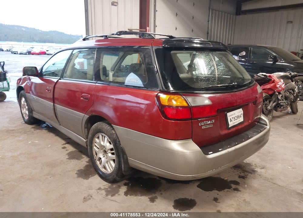 2004 SUBARU OUTBACK LIMITED VIN: 4S3BH686447605083