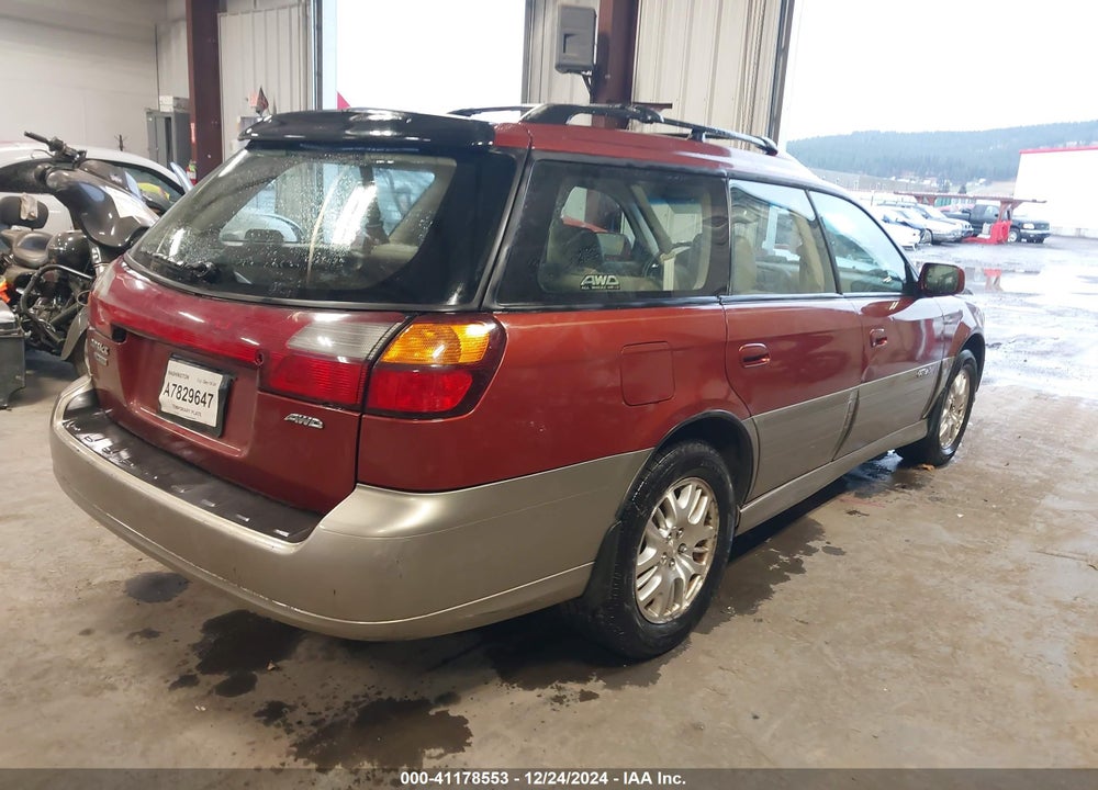 2004 SUBARU OUTBACK LIMITED VIN: 4S3BH686447605083
