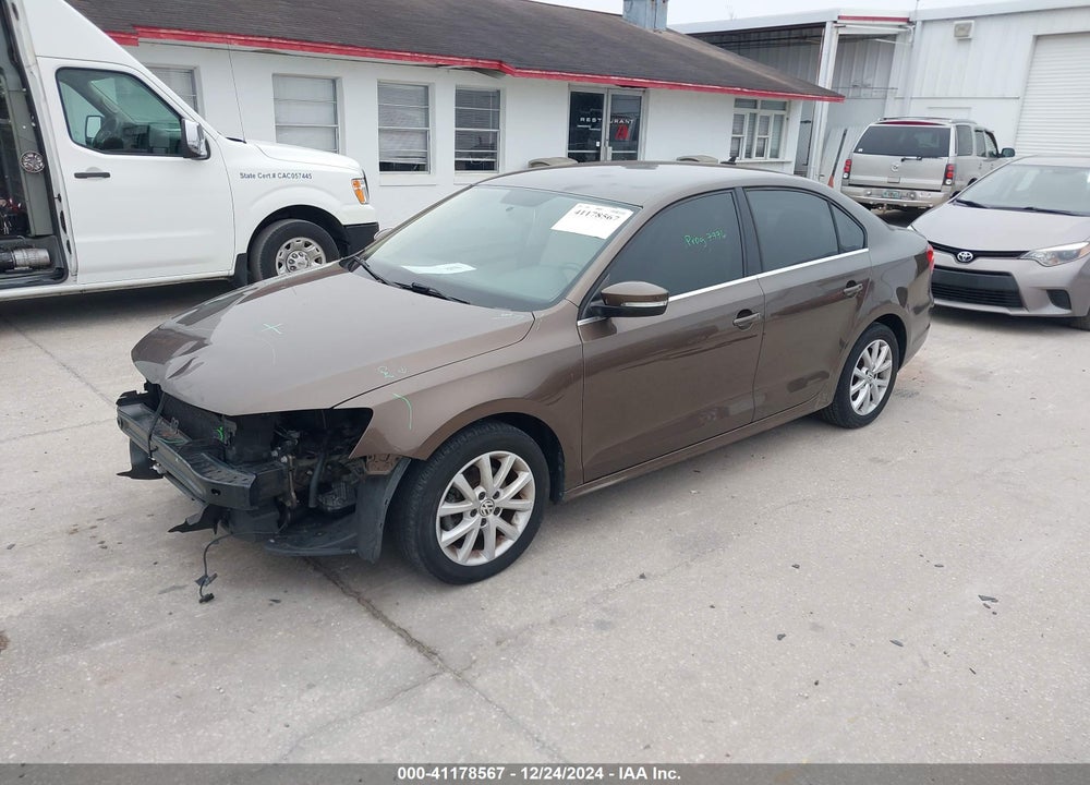 2014 VOLKSWAGEN JETTA 1.8T SE VIN: 3VWD07AJ6EM330745