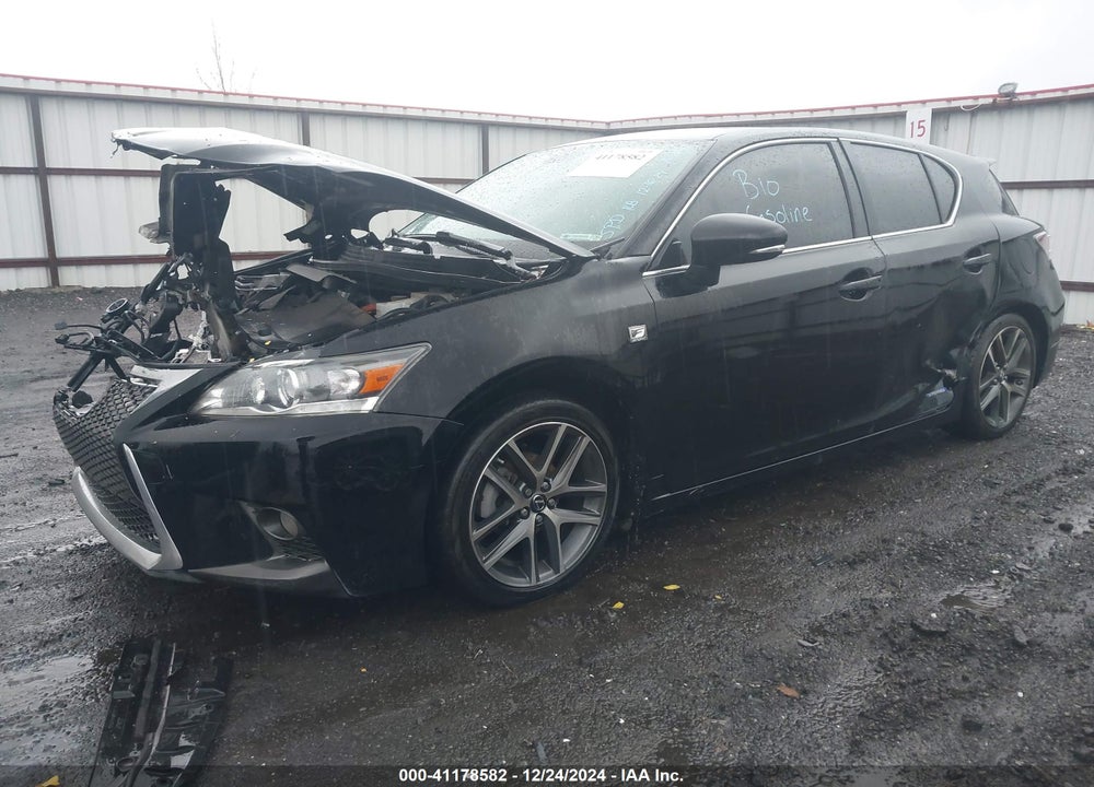 2017 LEXUS CT 200H VIN: JTHKD5BH0H2296861