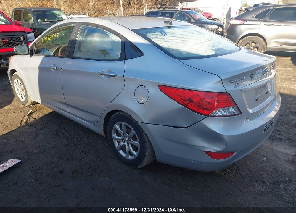 2013 HYUNDAI ACCENT GLS VIN: KMHCT4AE0DU452160