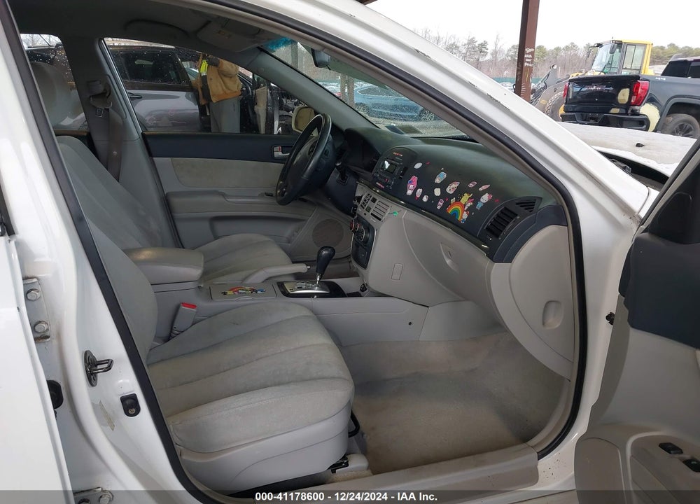 2007 HYUNDAI SONATA GLS VIN: 5NPET46C07H246386