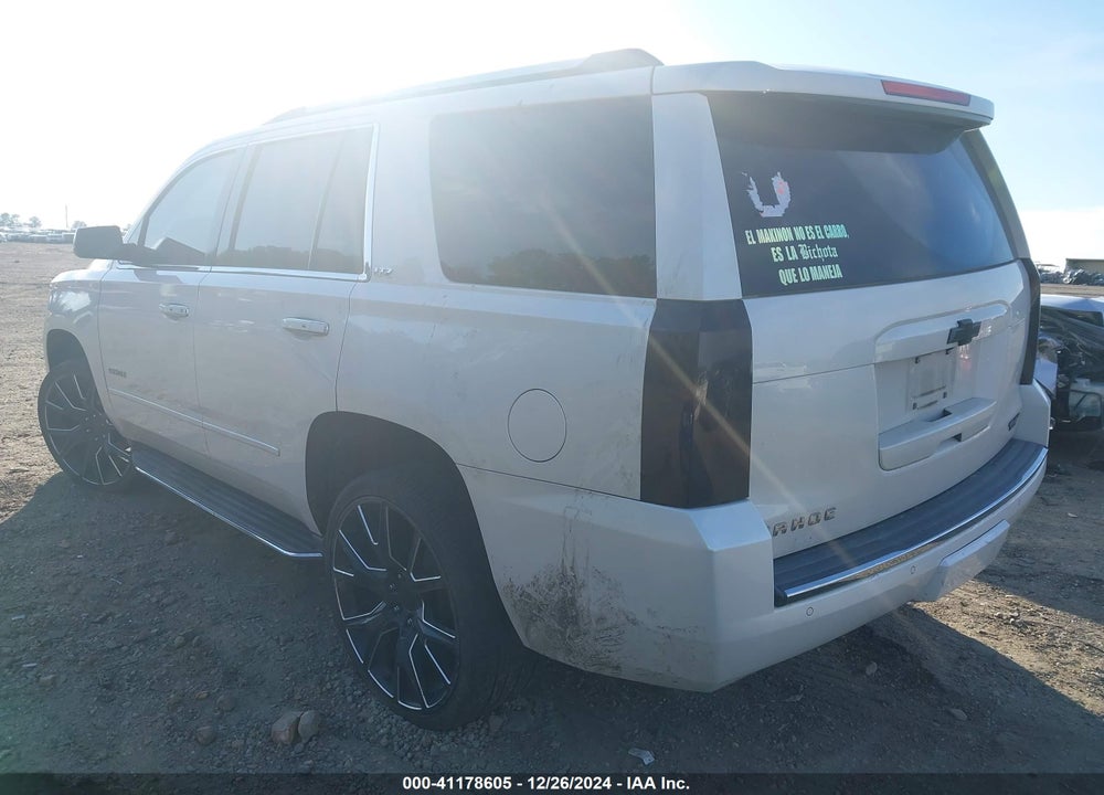 2016 CHEVROLET TAHOE LTZ VIN: 1GNSCCKC3GR175607