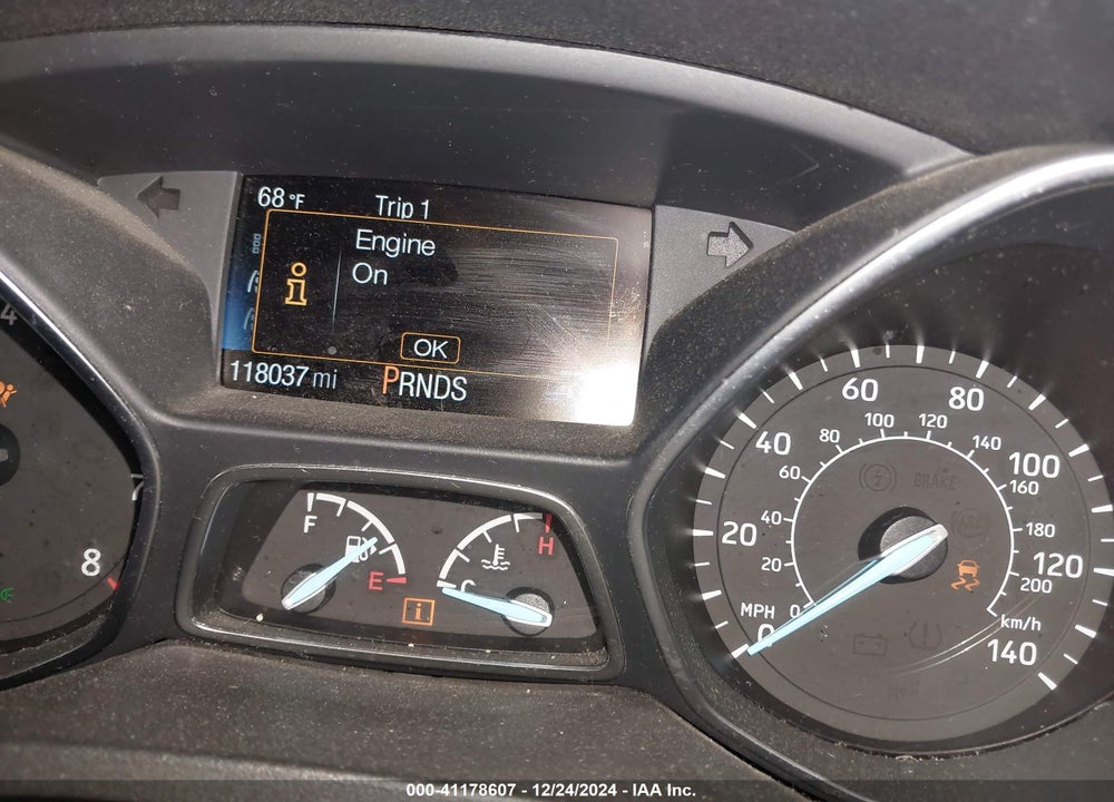 2017 FORD ESCAPE VIN: 1FMCU0JD4HUD75912