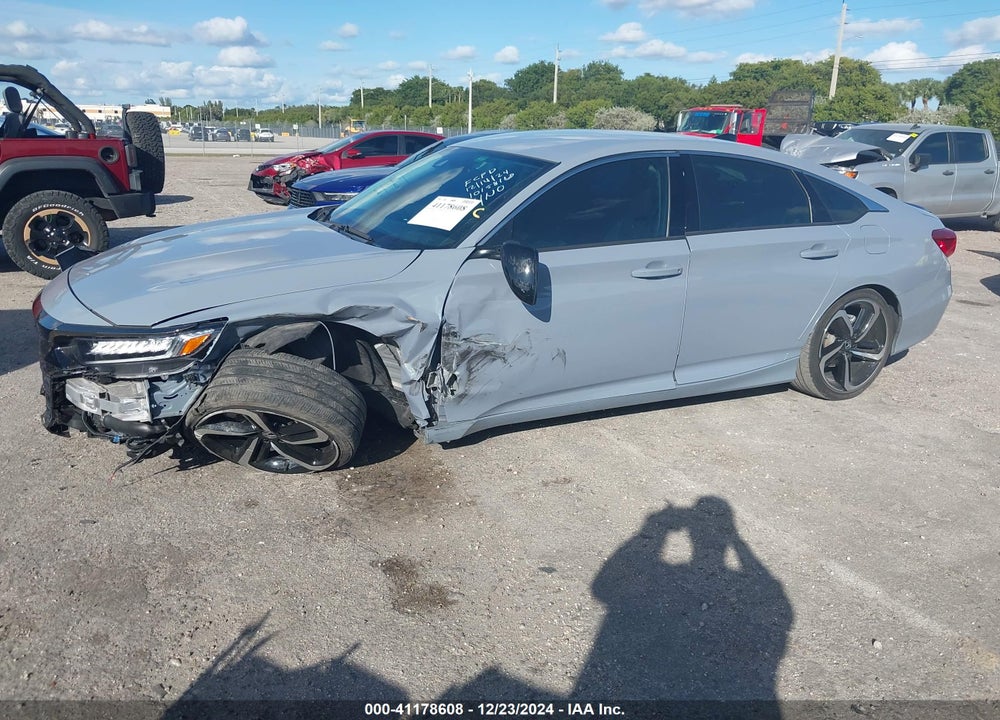 2022 HONDA ACCORD SPORT SE VIN: 1HGCV1F4XNA101581
