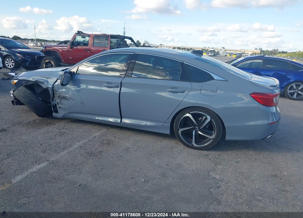 2022 HONDA ACCORD SPORT SE VIN: 1HGCV1F4XNA101581