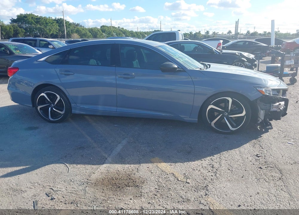 2022 HONDA ACCORD SPORT SE VIN: 1HGCV1F4XNA101581
