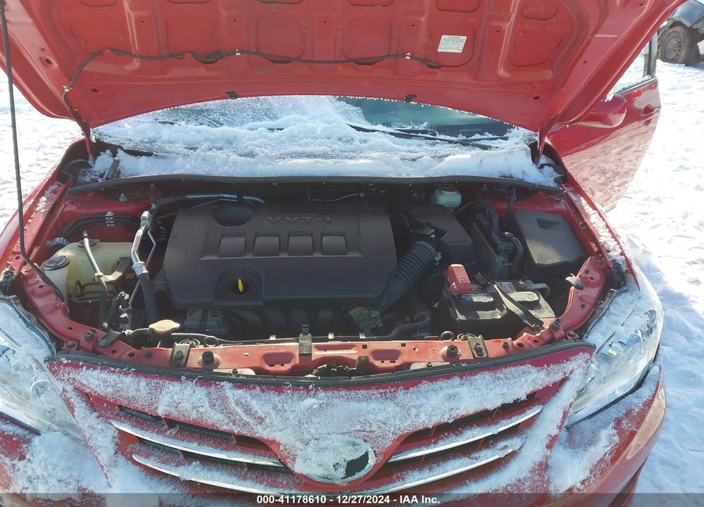 2013 TOYOTA COROLLA LE VIN: 2T1BU4EE0DC049834
