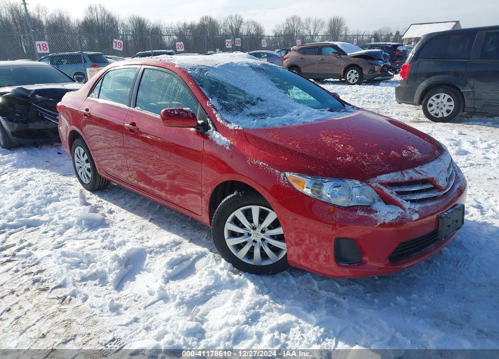 2013 TOYOTA COROLLA LE VIN: 2T1BU4EE0DC049834