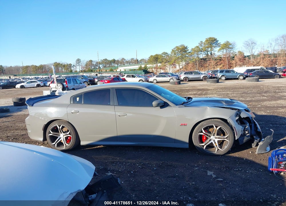 2019 DODGE CHARGER SCAT PACK RWD VIN: 2C3CDXGJ8KH520300