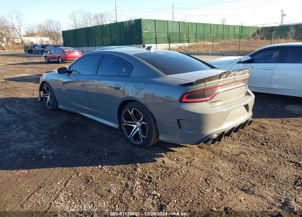2019 DODGE CHARGER SCAT PACK RWD VIN: 2C3CDXGJ8KH520300