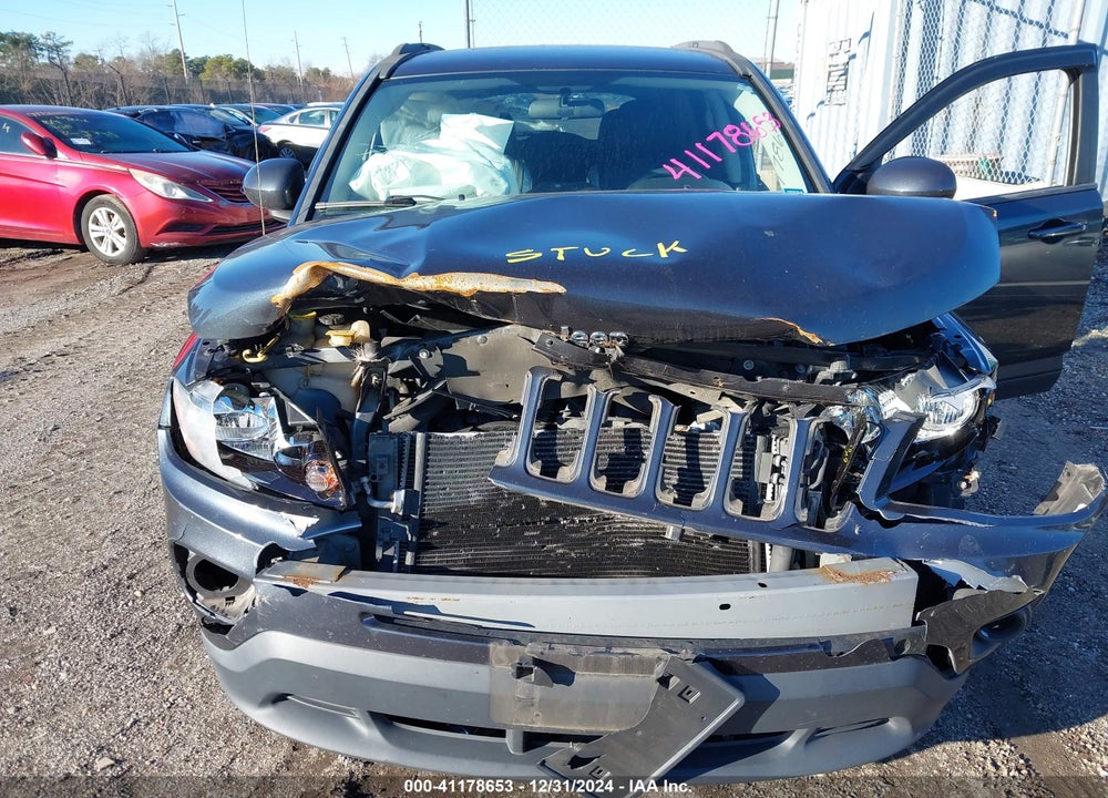 2014 JEEP COMPASS LATITUDE VIN: 1C4NJDEBXED530576