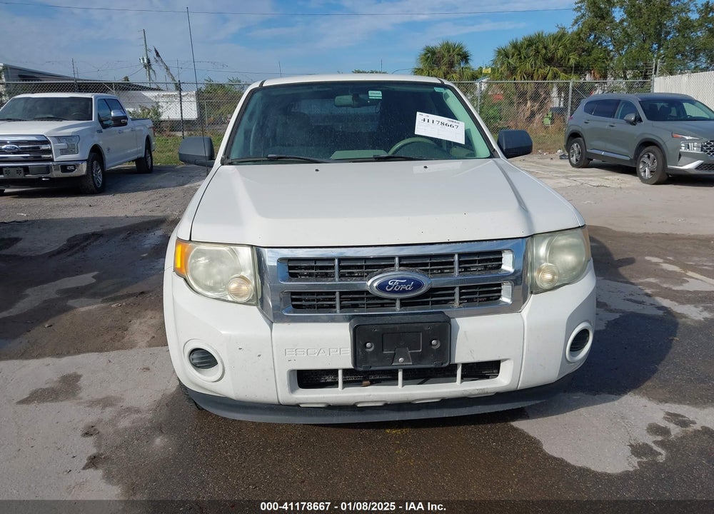 2012 FORD ESCAPE XLS VIN: 1FMCU0C79CKC27637