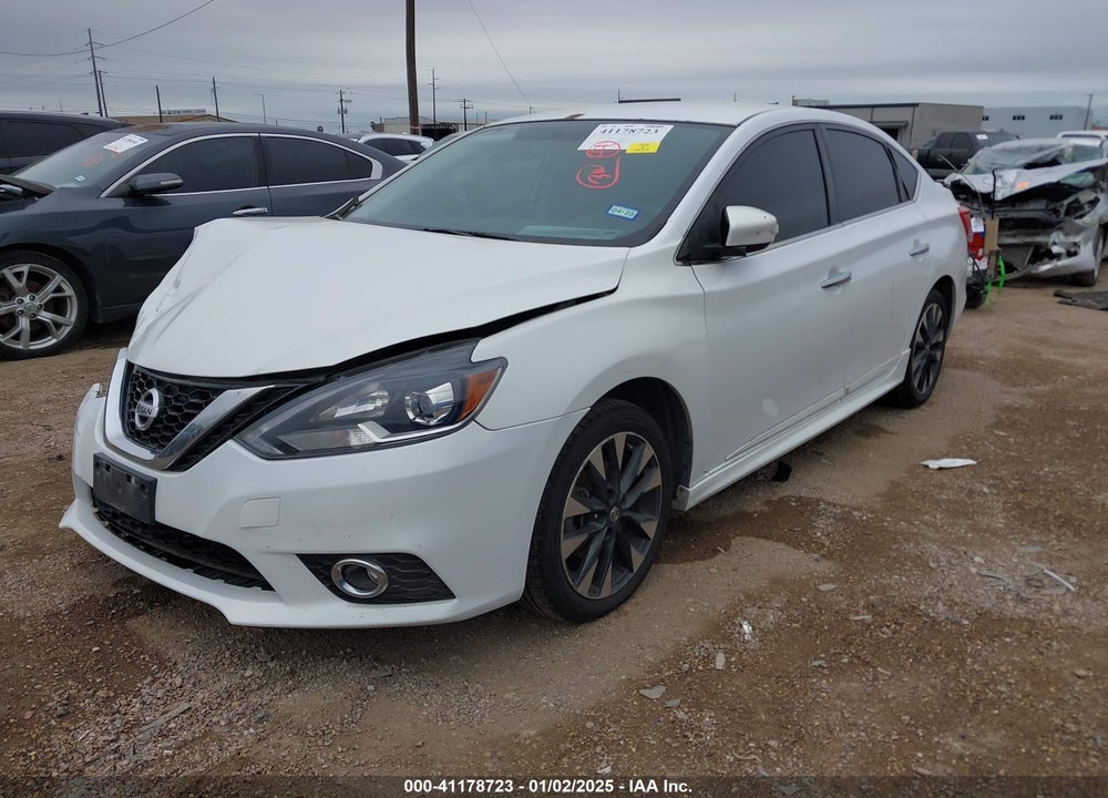2016 NISSAN SENTRA SR VIN: 3N1AB7AP2GY274581