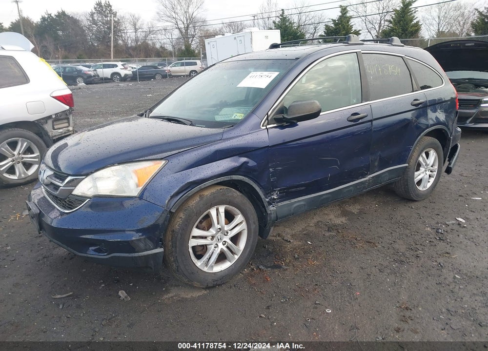 2010 HONDA CR-V VIN: 5J6RE4H51AL025984