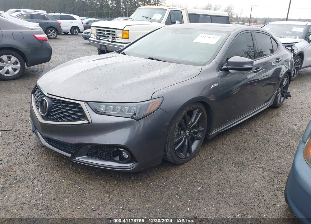 2020 ACURA TLX A-SPEC/A-SPEC W/RED LEATHER VIN: 19UUB3F66LA002814