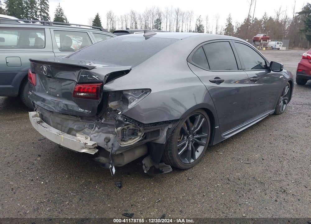 2020 ACURA TLX A-SPEC/A-SPEC W/RED LEATHER VIN: 19UUB3F66LA002814