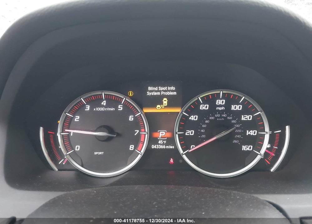 2020 ACURA TLX A-SPEC/A-SPEC W/RED LEATHER VIN: 19UUB3F66LA002814