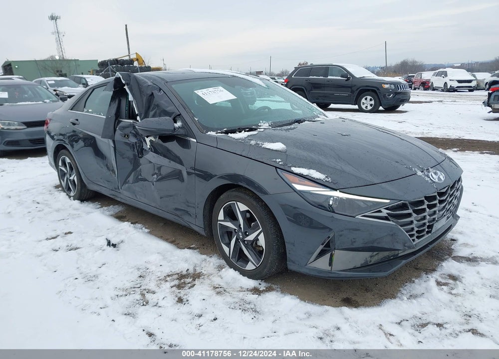 2021 HYUNDAI ELANTRA SEL VIN: 5NPLN4AGXMH019388