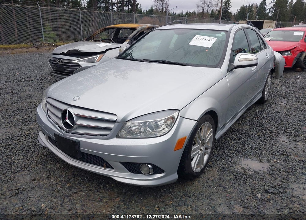 2009 MERCEDES-BENZ C 300 LUXURY/SPORT VIN: WDDGF54XX9R074574
