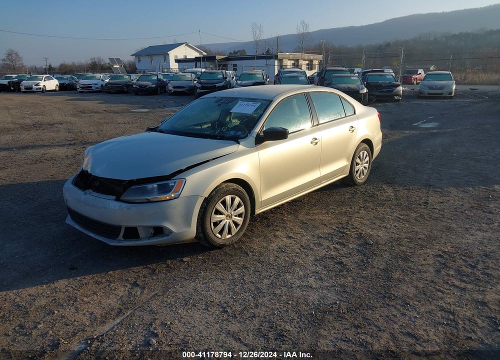 2011 VOLKSWAGEN JETTA 2.0L S VIN: 3VW2K7AJ9BM330137