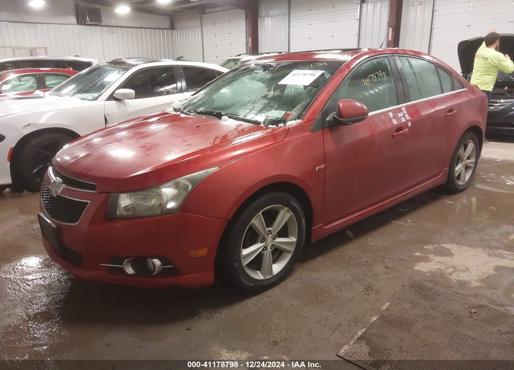 2014 CHEVROLET CRUZE 2LT AUTO VIN: 1G1PE5SBXE7266158