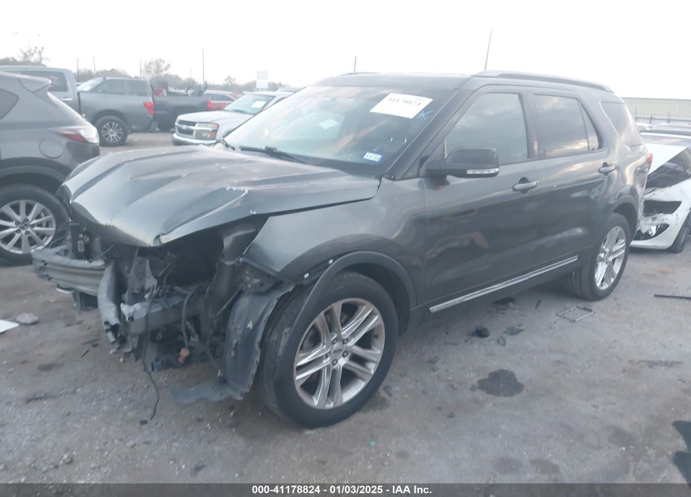 2017 FORD EXPLORER XLT VIN: 1FM5K7D85HGA27816