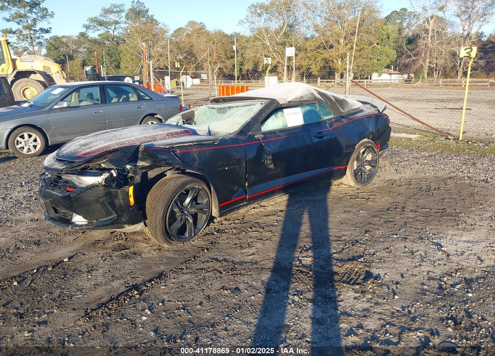 2019 CHEVROLET CAMARO VIN: 1G1FB3DS4K0156054