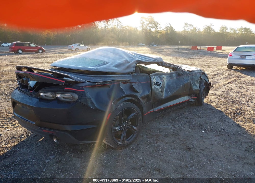 2019 CHEVROLET CAMARO VIN: 1G1FB3DS4K0156054