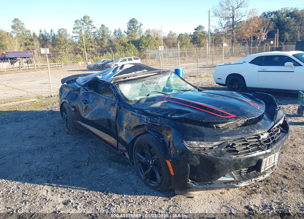 2019 CHEVROLET CAMARO VIN: 1G1FB3DS4K0156054