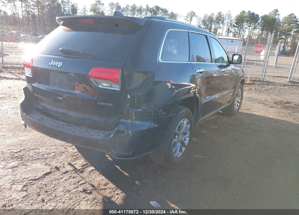 2014 JEEP GRAND CHEROKEE LIMITED VIN: 1C4RJFBG5EC369735
