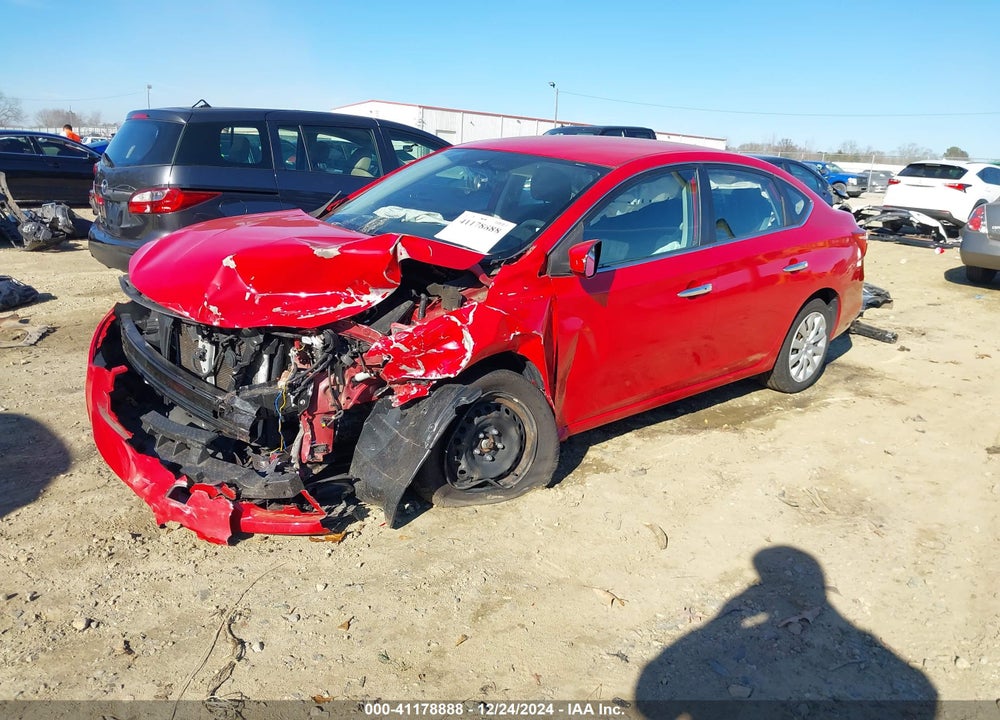 2017 NISSAN SENTRA SV VIN: 3N1AB7AP3HL692629