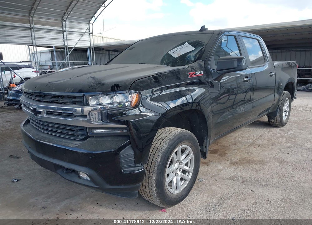 2020 CHEVROLET SILVERADO 1500 4WD SHORT BED RST VIN: 3GCUYEED7LG237524