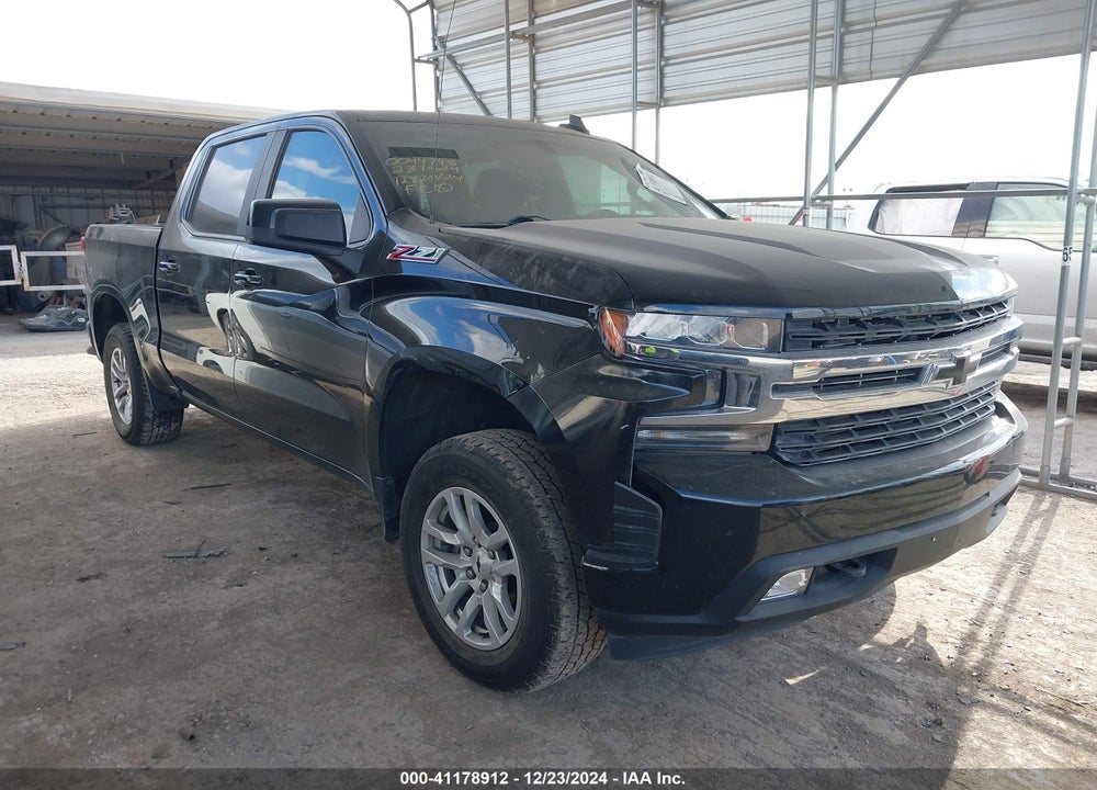 2020 CHEVROLET SILVERADO 1500 4WD SHORT BED RST VIN: 3GCUYEED7LG237524