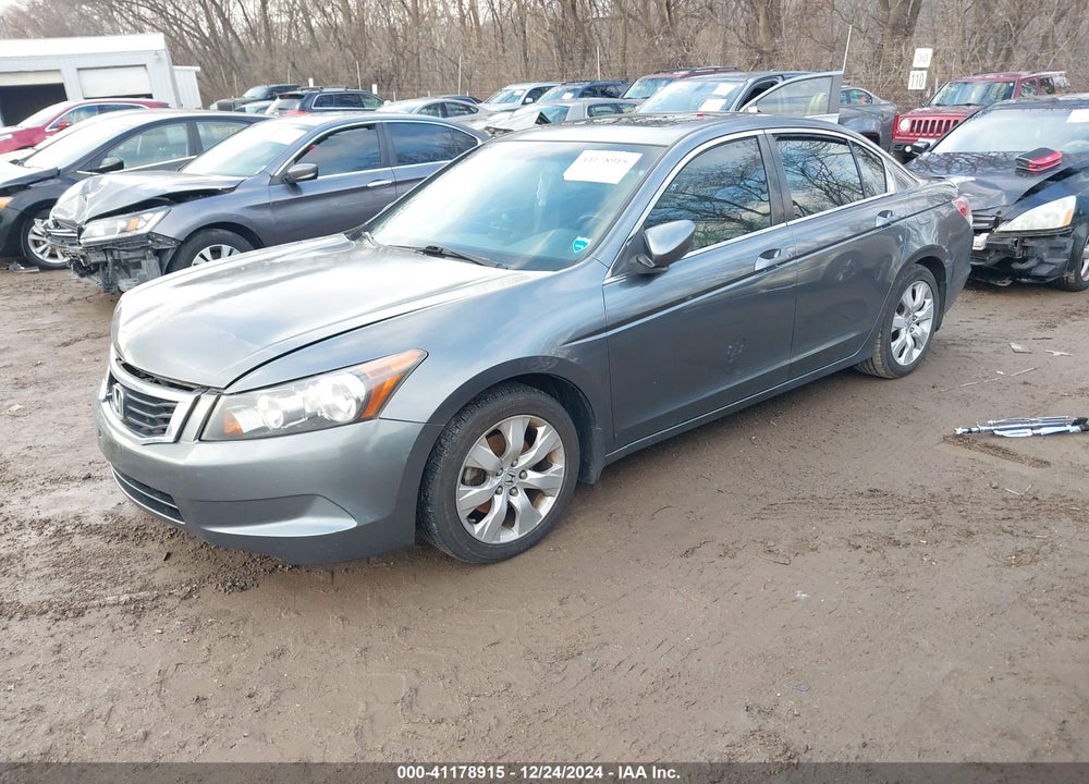 2008 HONDA ACCORD 2.4 EX-L VIN: JHMCP268X8C078621