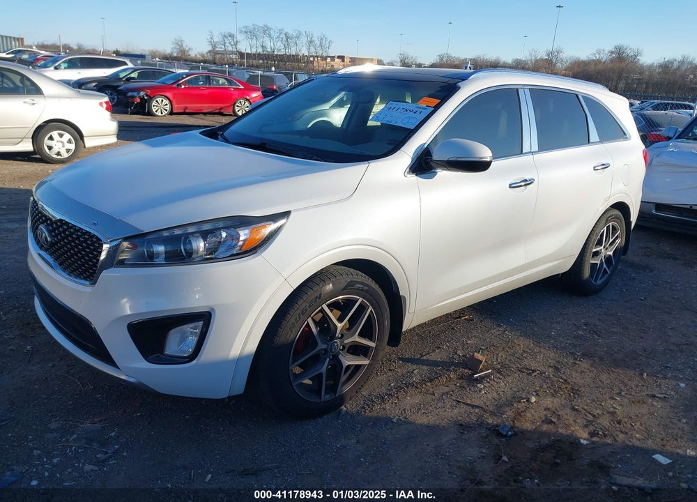 2016 KIA SORENTO 3.3L SX VIN: 5XYPK4A52GG073529