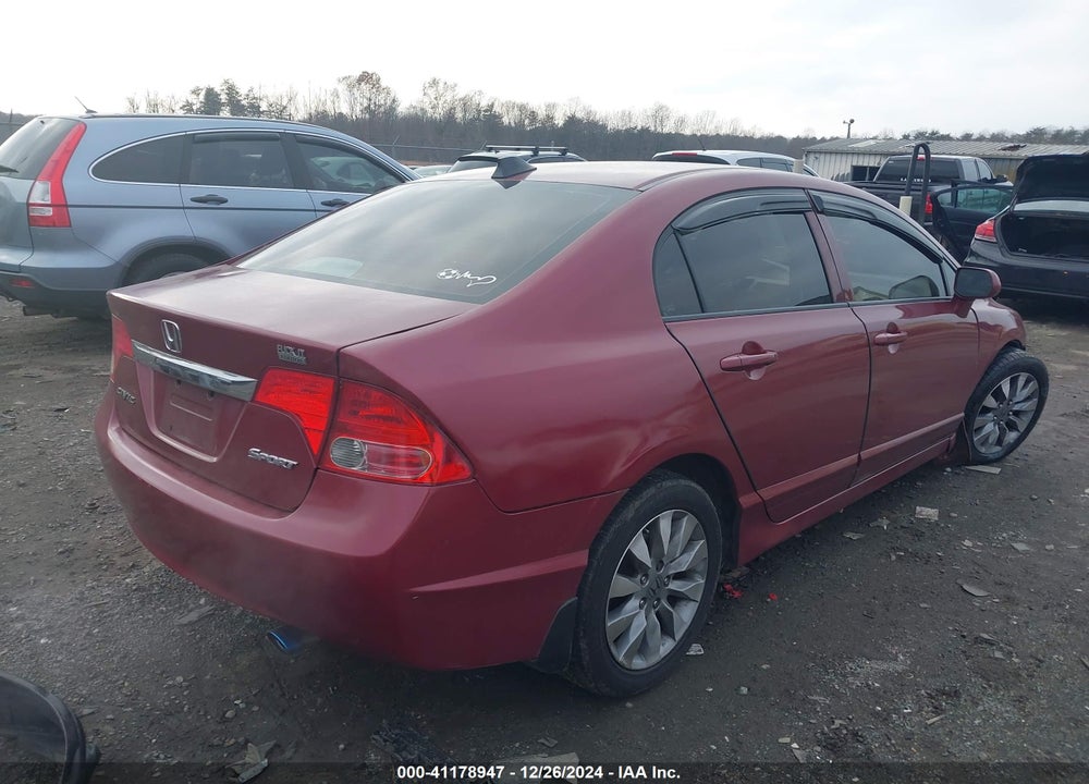 2010 HONDA CIVIC EX VIN: 19XFA1F8XAE039004