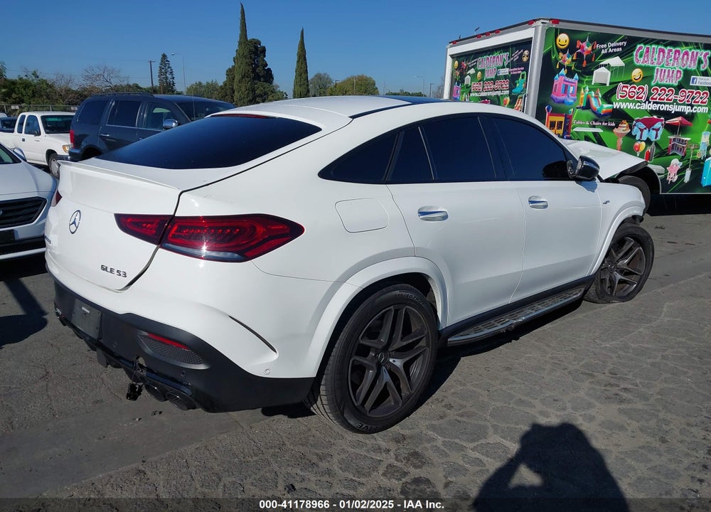 2021 MERCEDES-BENZ AMG GLE 53 COUPE 4MATIC VIN: 4JGFD6BB8MA193767